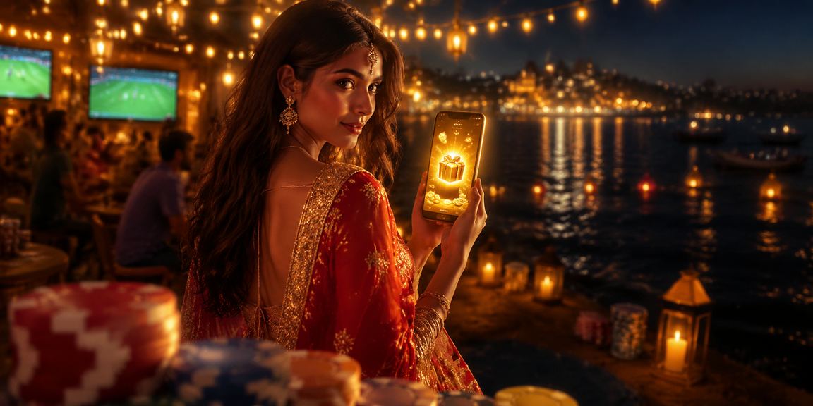 Responsible gaming awareness in India with traditional attire